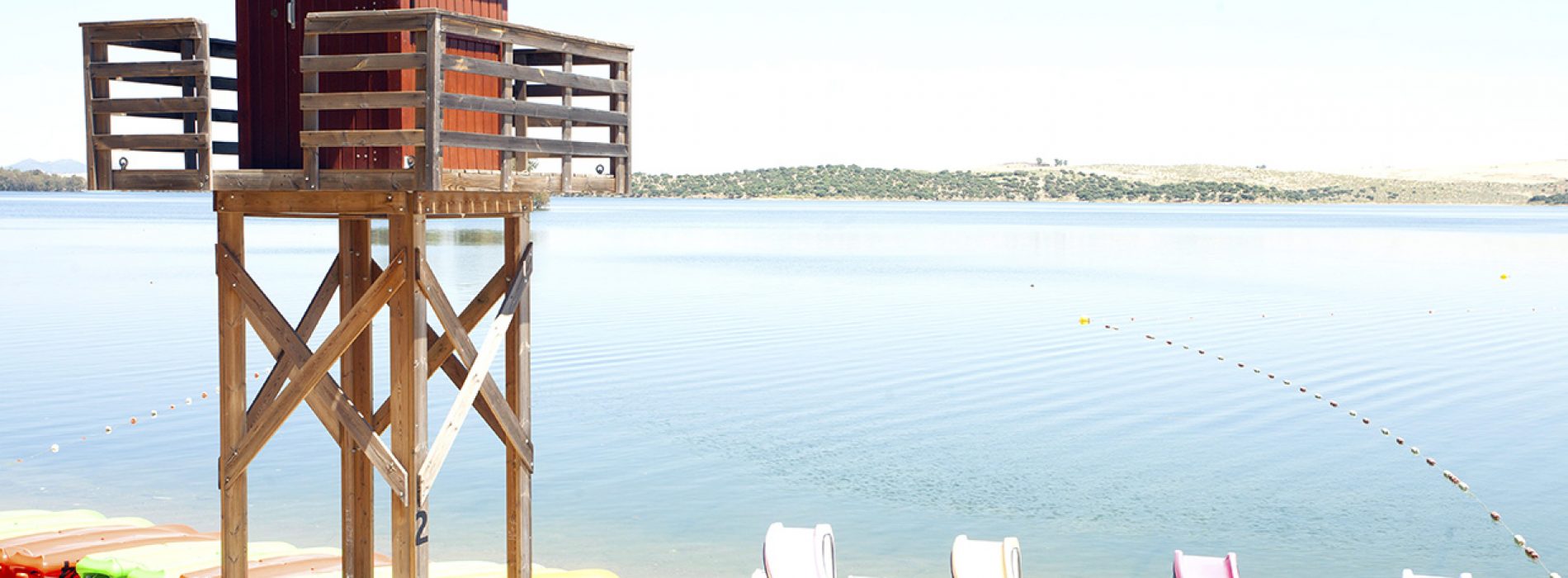Orellana la Vieja: la playa dulce de Badajoz
